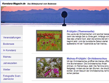 Tablet Screenshot of konstanz-magazin.de