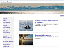 Tablet Screenshot of english.konstanz-magazin.de